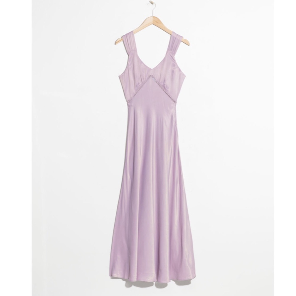 Satin Maxi Dress